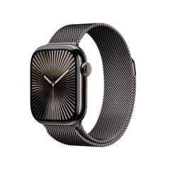Apple Watch Series 10 (2024) Titanium Case with Milanese Loop (Cellular)