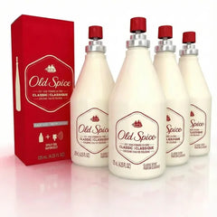 Old Spice Eau De Cologne Spray By Old Spice For Men 125ml (Pack of 4)