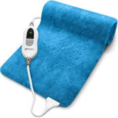 Geniani XL Electric Heating Pad 12"×24", Heat Pad for Neck, Shoulders and Muscle Pain with Auto Shut off