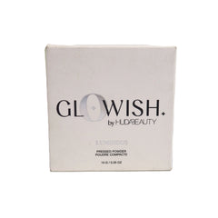 GloWish Lightweight Blurring Pressed Powder, Size: .35Oz, Beig/Green