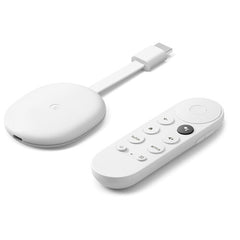 Google Chromecast with Google TV 4K (GA01919-US) - Snow