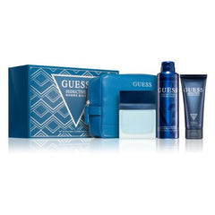 Guess Seductive Homme Blue Giftset EDT 100Ml+Body Spray 226Ml+Shower Gel 100Ml+Pouch - AllurebeautypkGuess Seductive Homme Blue Giftset EDT 100Ml+Body Spray 226Ml+Shower Gel 100Ml+Pouch