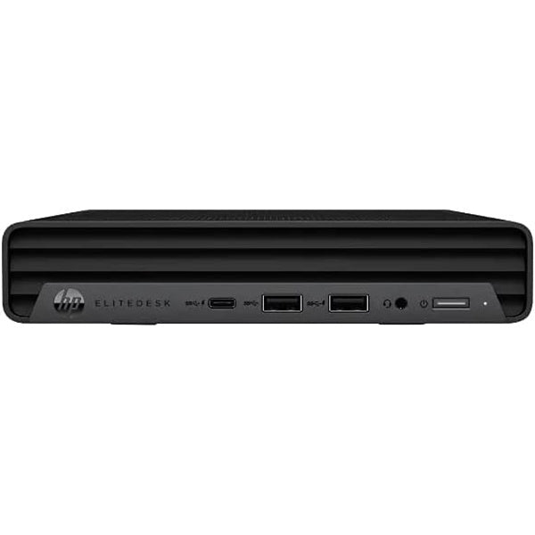 HP Desktop PC EliteDesk 805 G6 Mini (AMD R5 Pro 3.7GHz, 16GB RAM - 256GB SSD) (3E4B8US#ABA) - Black