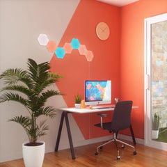Nanoleaf Shapes Hexagons Smarter Kit (7 Panels) - Multicolor