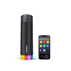HidrateSpark Pro Steel Smart Water Bottle + Bonus Straw Lid - 21 oz