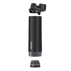 HidrateSpark Pro Steel Smart Water Bottle + Bonus Straw Lid - 21 oz