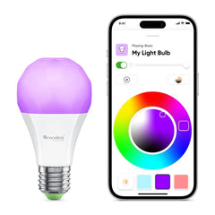 Nanoleaf Essentials A19 Smart LED Bulb Thread & Matter Compatible (3 Pack) - Multicolor