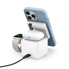 Anker 3-in-1 Cube with Qi2 Wireless Magnetic Charging Station