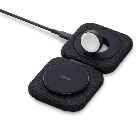 Belkin BoostCharge Pro 2-in-1 Magnetic Charging Travel Pad
