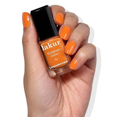 LONDONTOWN Muted Matte Clay Glossy Nail Polish, Savanna lakur, Vegan Chip Resistant Long Lasting Nail Lacquer