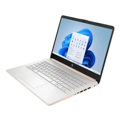HP 14" Laptop - Intel N150 Processor | 4GB Memory, 128GB UFS - Pale Rose Gold