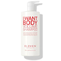ELEVEN AUSTRALIA I Want Body Volume Shampoo - Volumizing Shampoo for Fine Hair, Adds Fullness & Thickness, Sulfate-Free Formula for Healthy, Lightweight Hair
