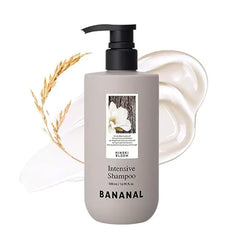 BANANAL Korean Hair Repair Shampoo Strengthens & Revitalizes Damaged, Hydrolyzed Proteins, Ceramide & Jojoba Oil Hypoallergenic, pH Balanced