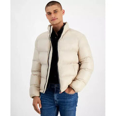 Men's Beazly2435 Slim-Fit Quilted Full-Zip Puffer Jacket