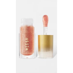 Stila Heaven's Dew Gel Lip Oil Hydrating Gloss-Oil Hybrid with Jojoba, Hyaluronic Acid & Antioxidants High-Shine, Non-Sticky Nourishing Finish with Large Applicator