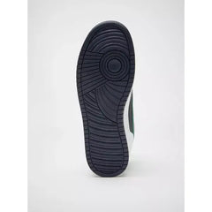 Colourblock High Top Sneakers with Hook and Loop Closure white