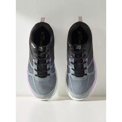 Mesh Textured Sneakers with Lace-Up Closure black