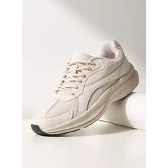 Panelled Sports Shoes with Lace-Up Closure