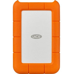 Lacie 2TB Rugged USB-C Portable Hard Drive - Orange