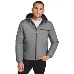 Men's Infinite Stretch Water-Resistant Hooded Jacket