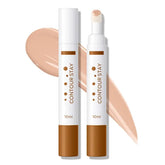 KYDA Liquid Contour Pen, Rotatable Face Bronzer Contouring Makeup, Buildable Matte Color, Blendable, Lightweight Formula, Lasting, Cream Contour with Cushion Head