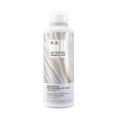 IGK Antisocial Overnight Bond Building Dry Hair Mask No Rinse Leave In Treatment for Damaged Hair Strengthens, Smooths & Softens Vegan, Sulfate Free, Color Safe .