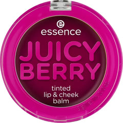 Essence JUICY BERRY Tinted lip & cheek balm