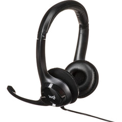 Logitech H390 USB Headset Computer (981-000014) Black
