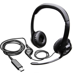 Logitech H390 USB Headset Computer (981-000014) Black