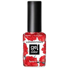 LONDONTOWN UV/LED Gel Nail Polish Long Lasting, Chip Resistant High Shine Color Glossy Shimmery Red Orange