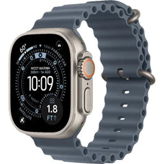 Apple Watch Ultra 3 49mm (2025) Titanium Case with Ocean Band (GPS + Cellular)