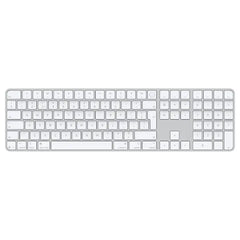 Apple Magic Keyboard With Touch ID & Numeric Keypad (USB-C), British English β White