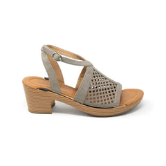Solely Jane Malibu Heel with Brown Base Option