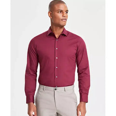 Alfani Men's Slim-Fit Solid Dress Shirt