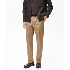 MANGO Men's Slim-Fit Chino Trousers