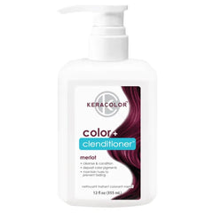 Keracolor Color + Clenditioner 3-in-1 Color-Depositing Conditioner, Gently Cleanses & Conditions, Semi-Permanent Hair Color, 23 Shades, 12 Fl Oz