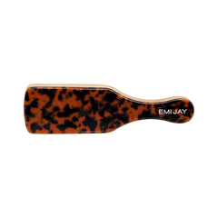 Emi Jay Mini Boar Bristle Hair Brush – Compact Natural Bristle Brush for Shine & Smooth Finish
