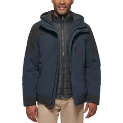Men's 3-in-1 Hooded Jacket, Created for Macy's