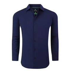 Tom Baine Men's Performance Stretch Solid Button Down Shirt