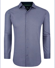 Tom Baine Men's Plaid Button Down Dress Shirt