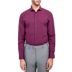 MICHELSONS OF LONDON Men's Regular-Fit Gingham Dress Shirt