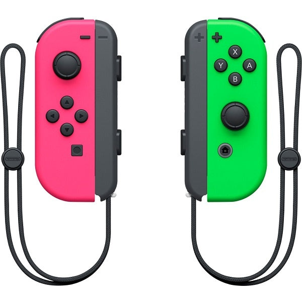 Nintendo Joy-Con (L/R) Controller (HACAJAHAA) - Neon Pink / Neon Green