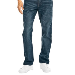 Nautica Men's Vintage Straight-Fit Stretch Denim 5-Pocket Jeans