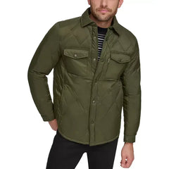 Men's Onion Quilted Shirt Jacket