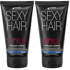 SexyHair Style Curling Crème Curl Moisturizing Control Crème | Light Control | Maintains Moisture and Combats Frizz