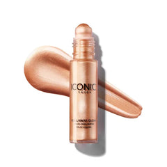 ICONIC LONDON Rollaway Glow | Liquid Highlighter for a Radiant Glow, Cruelty-Free, Vegan Makeup, 0.27 Fl oz