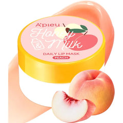 A'PIEU Honey & Milk Daily Lip Mask - Nourishing Overnight Korean Lip Treatment with Honey, Propolis & Royal Jelly for Soft, Hydrated Lips