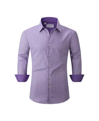 Duchamp London Men's Fancy Check Dress Shirt