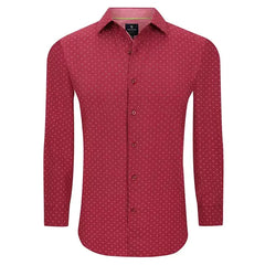 Tom Baine Men's Slim Fit Performance Button Down Dress Shirt