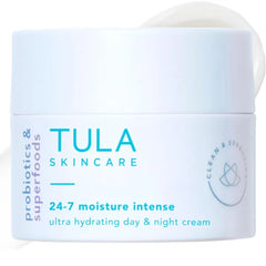 TULA Skin Care 24-7 Moisture Intense Ultra Hydrating Day & Night Cream - Ultra Nourishing Moisturizer for Face, Improves, Soothes & Maintains Skin Balance